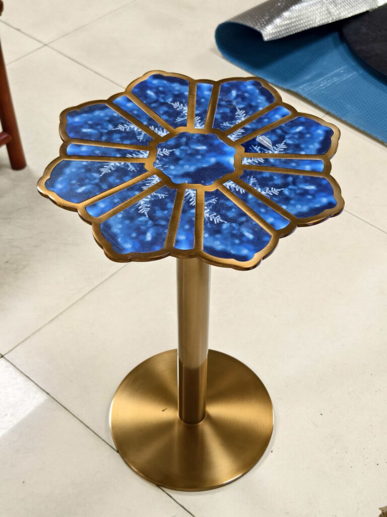 Metal Artistic Coffee Table