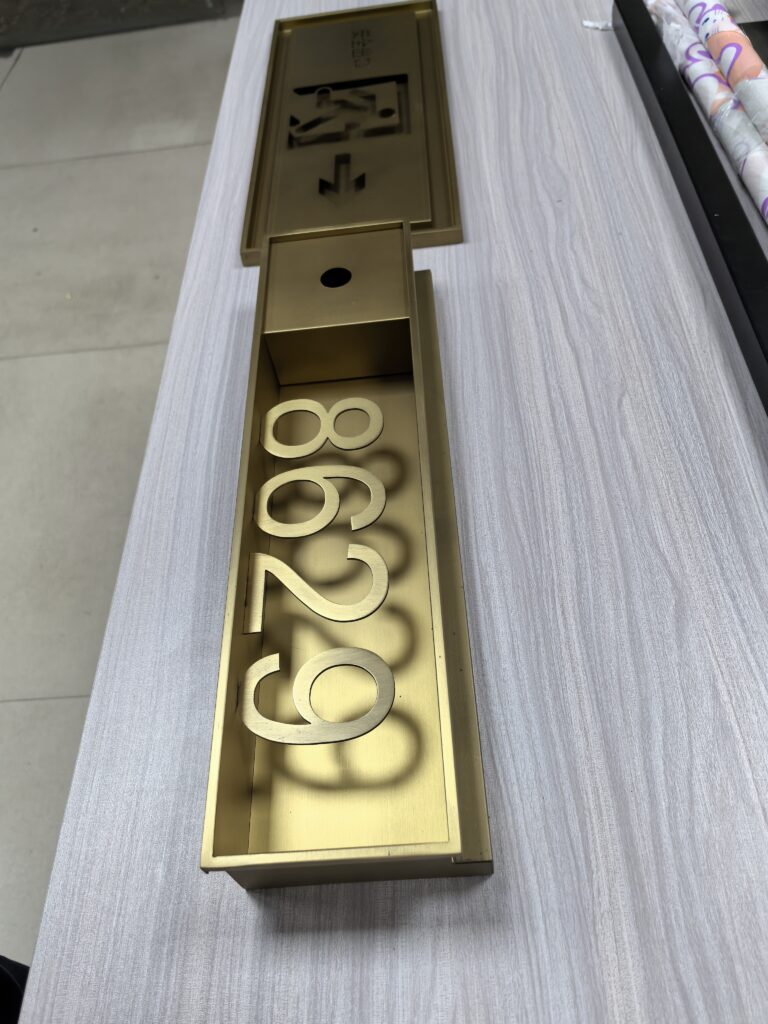 Metal Door Plate