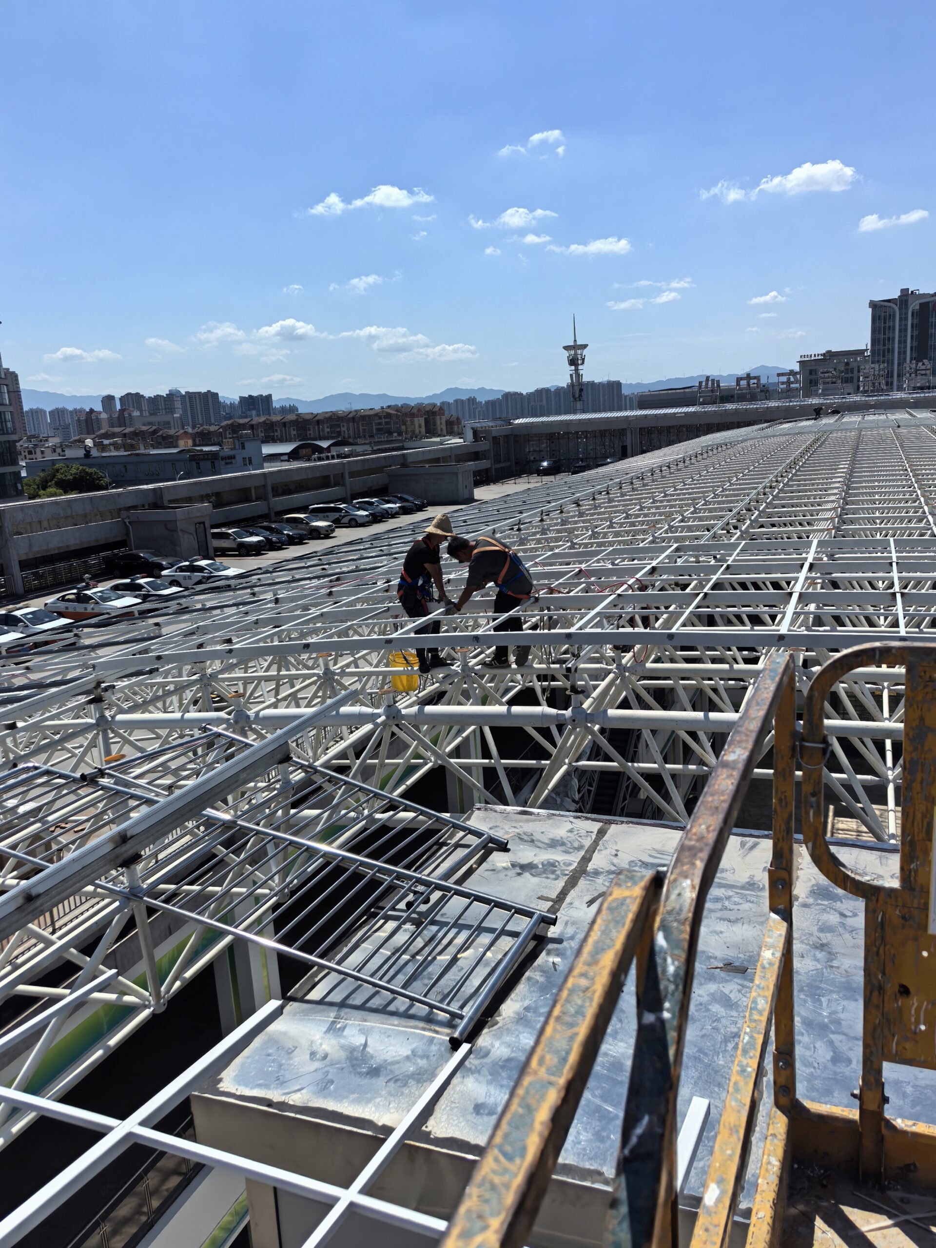 Spherical Space Steel Frame